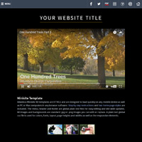 Minisite Video Black