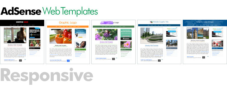 AdSense Ready web templates